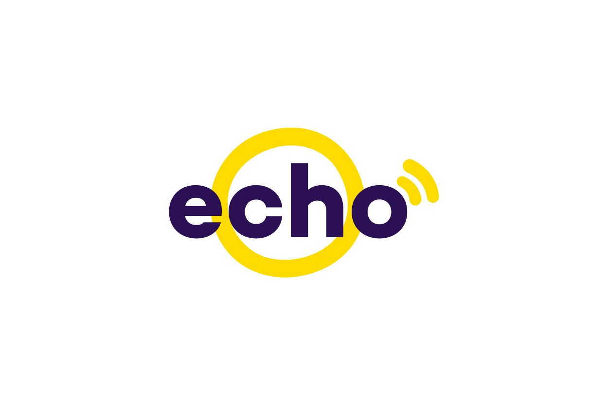 Echo logo on a white background