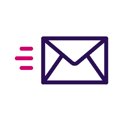 Animated email icon