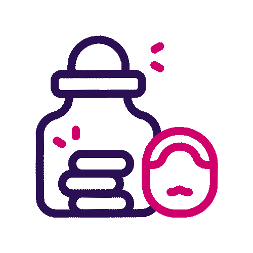 Animated pension money jar